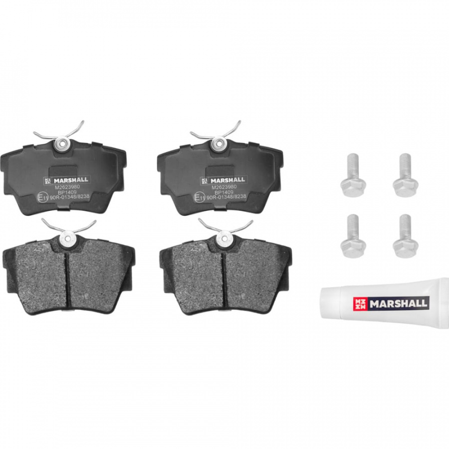 Дисковые задние тормозные колодки Nissan Primastar 01-, Opel Vivaro A, B 01-, Renault Trafic II MARSHALL M2623980
