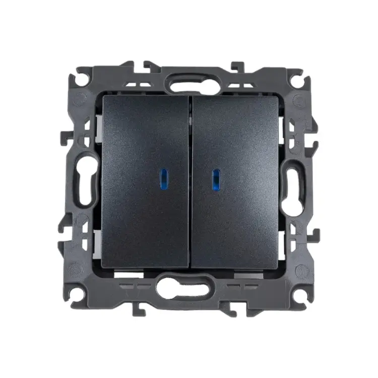 Двойной выключатель ЭРА 12110512  Б0019291