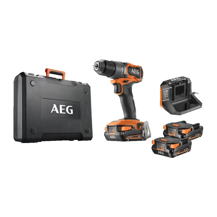 Ударная дрель-шуруповерт AEG BSB18SBL2-202C 4935480058