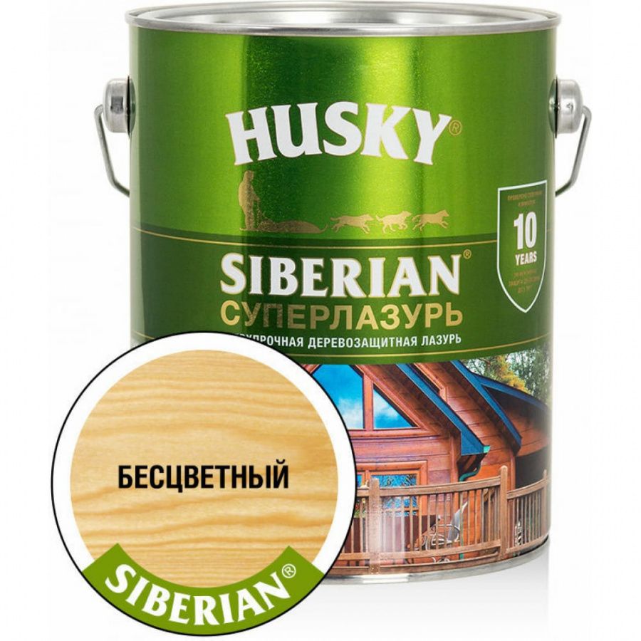 Суперлазурь HUSKY SIBERIAN