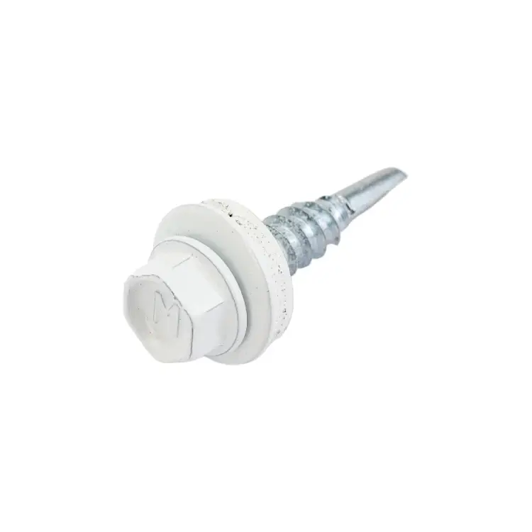 Саморез по металлу Daxmer 5,5х25 RAL9003 (250 шт.) 4314