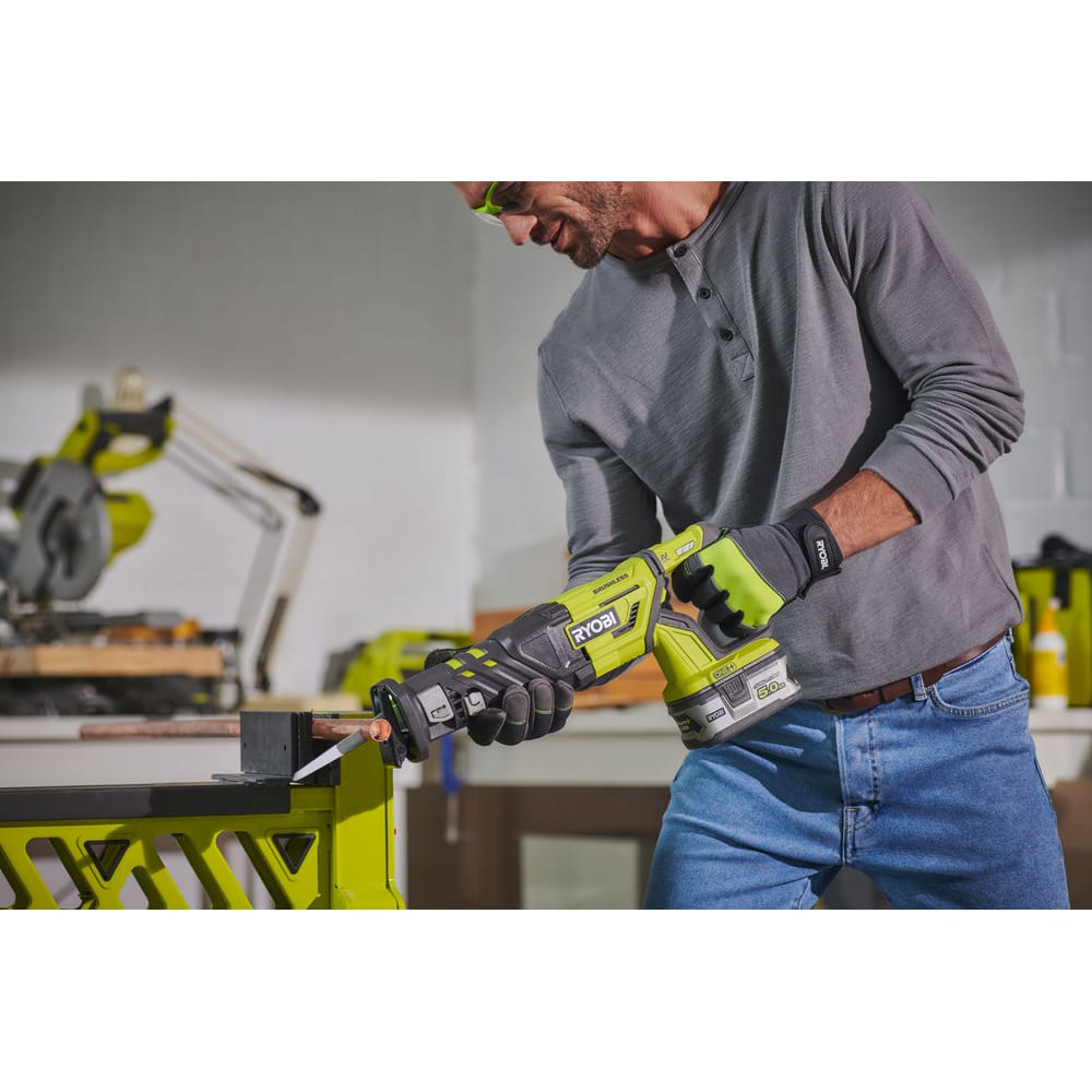 Бесщеточная сабельная пила Ryobi ONE+ R18RS7-0