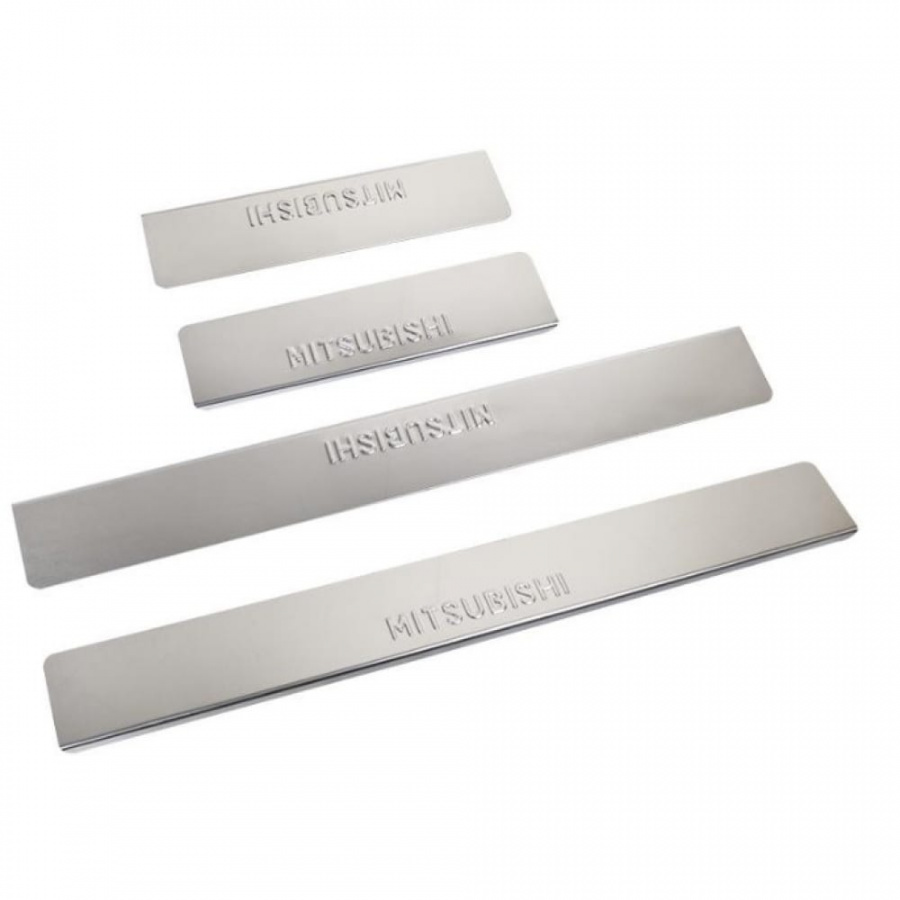 Накладка внутренних порогов MITSUBISHI ASX 2013-> Dollex NPS-023