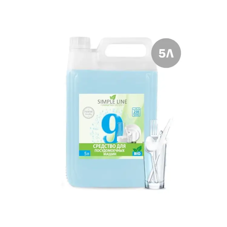 Средство для посудомоечных машин NOVELHIM 9 Premium Quality SL9P 5л