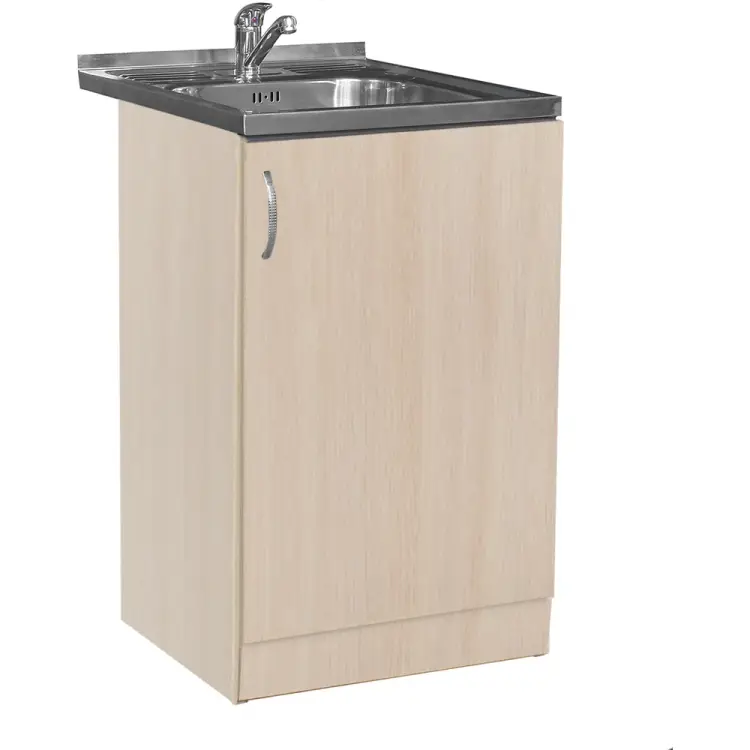 Тумба SANTREK 50*50 цвет дуб млечный (ЛДСП) 52968