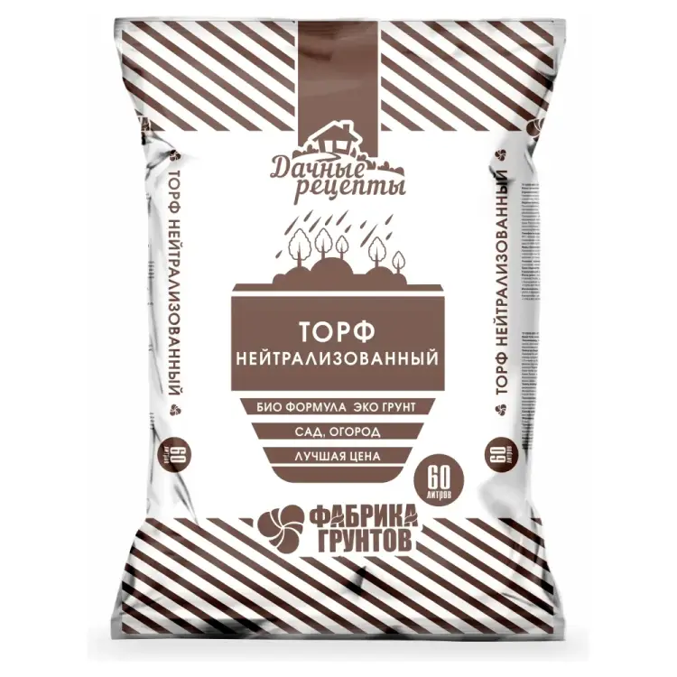 Торф кислый Дачные рецепты 1108