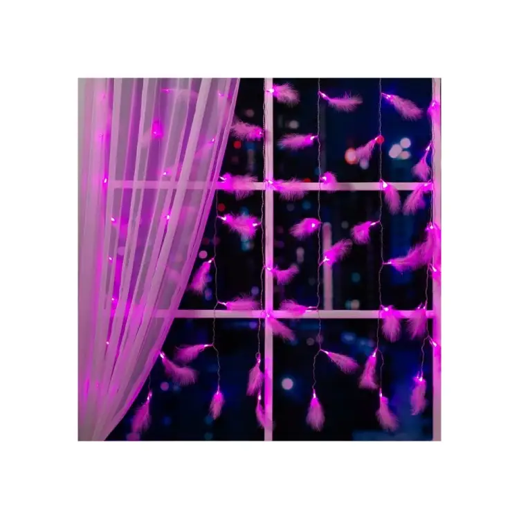 Занавес LUAZON DECOR Перья 6929897