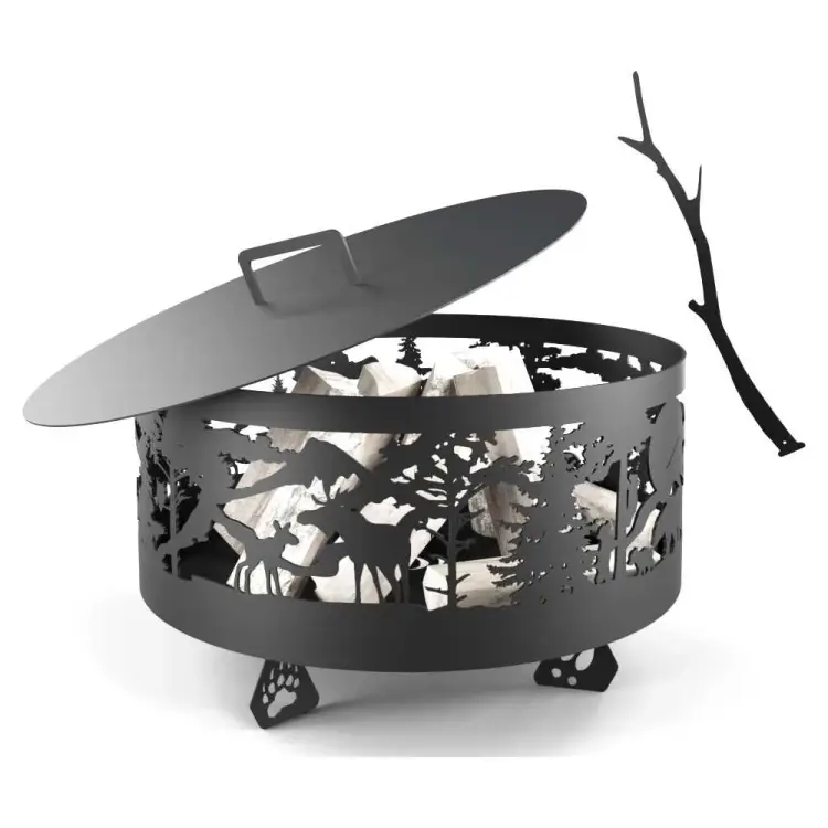 Костровая чаша Flamet Закат в горах ЧЗ-60-3 Костровая чаша Flamet Закат в горах ЧЗ-60-3