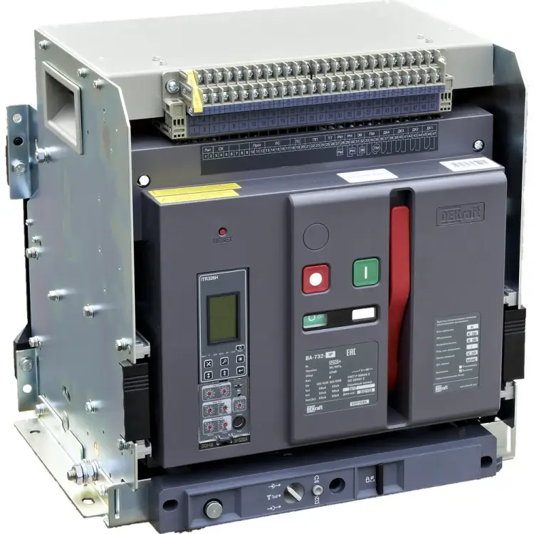 Воздушный выкатной автоматический выключатель DEKraft ва-732 27076DEK