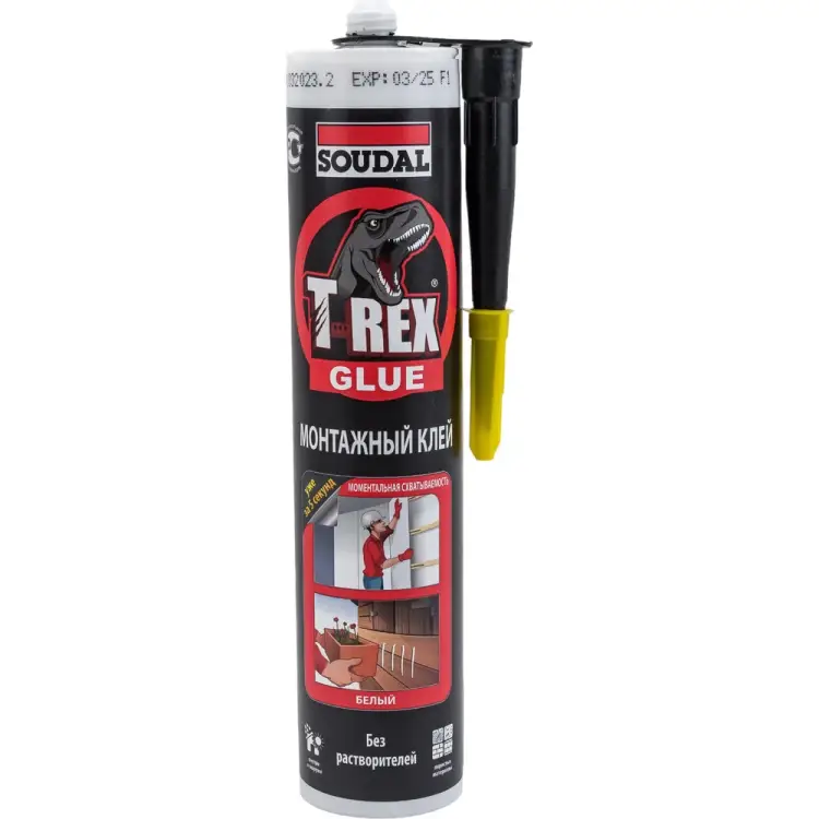Моментальный клей Soudal T-REX 134923