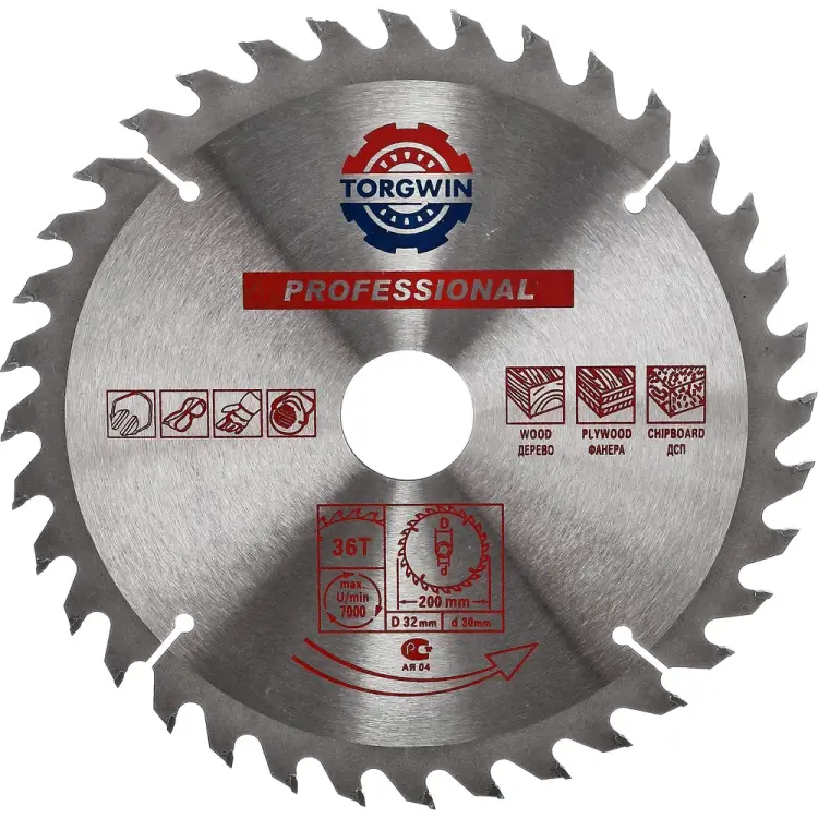 Пильный диск по дереву TORGWIN S93797