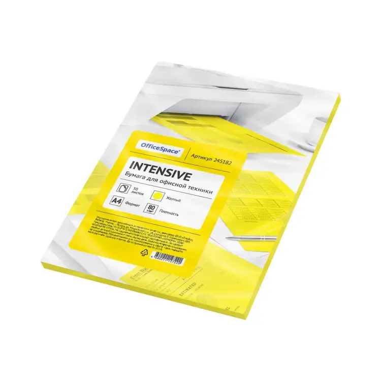 Цветная бумага OfficeSpace intensive 245182