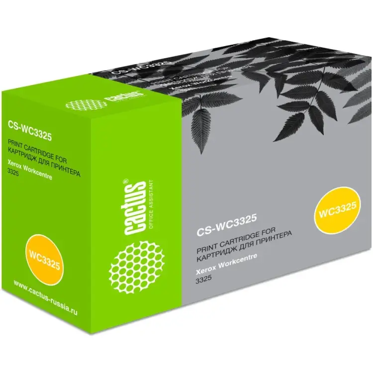 Лазерный картридж для xerox workcentre 3325 Cactus 106r02312 807466 Лазерный картридж для xerox workcentre 3325 Cactus 106r02312 807466