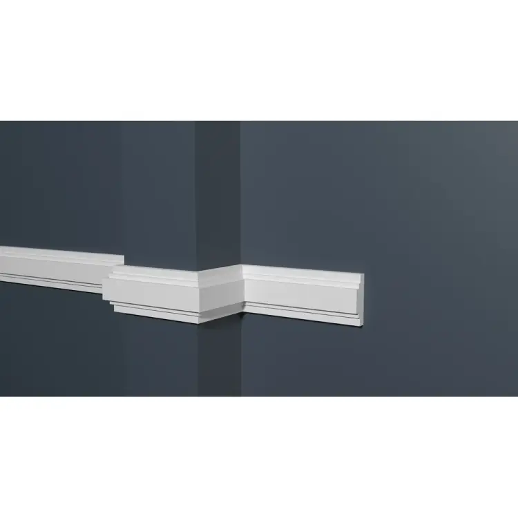 Ударопрочный влагостойкий стеновой молдинг под покраску Decor-Dizayn DD623
