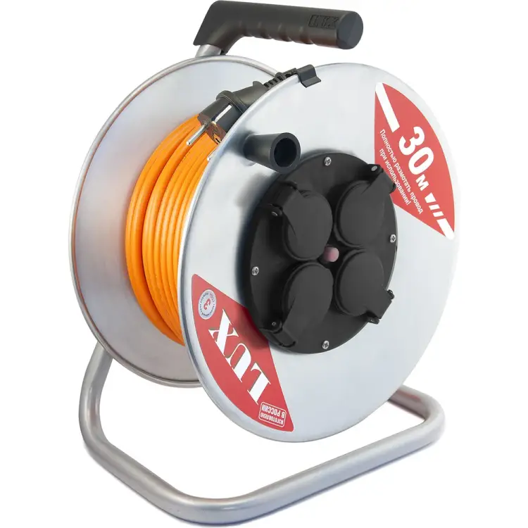 Силовой удлинитель LUX К4-Е-30 4606400420378