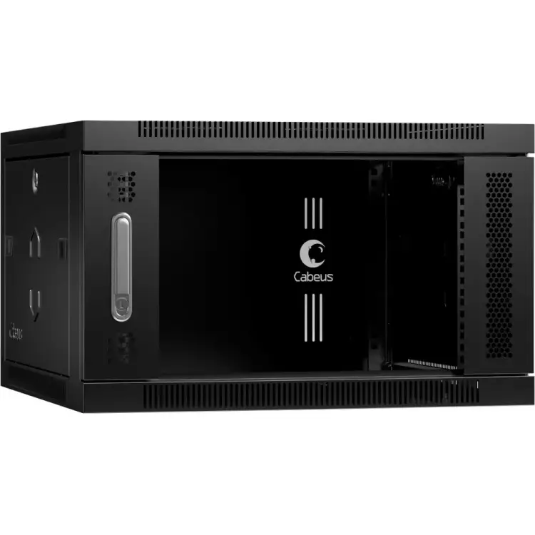 Телекоммуникационный настенный шкаф Cabeus SH-05F-6U60/35-BK Телекоммуникационный настенный шкаф Cabeus SH-05F-6U60/35-BK