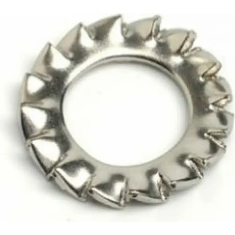 Зубчатая стопорная шайба ЦКИ М22 DIN6798 A 200 шт. 73784