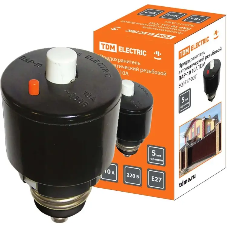 Предохранитель TDM ELECTRIC ПАР-10 SQ0717-0001