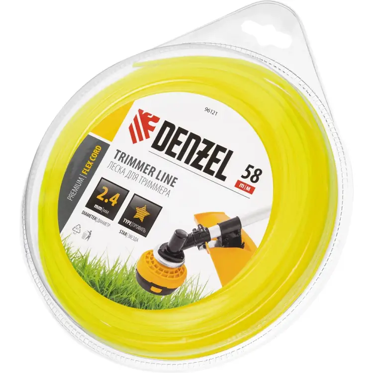 Леска для триммера Denzel FLEX CORD 96121