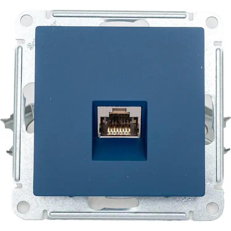 Розетка Systeme Electric Atlasdesign аквамарин ATN001186