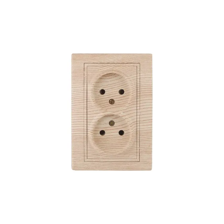 Двойная розетка Intro Plano 1-204-11 Б0053914