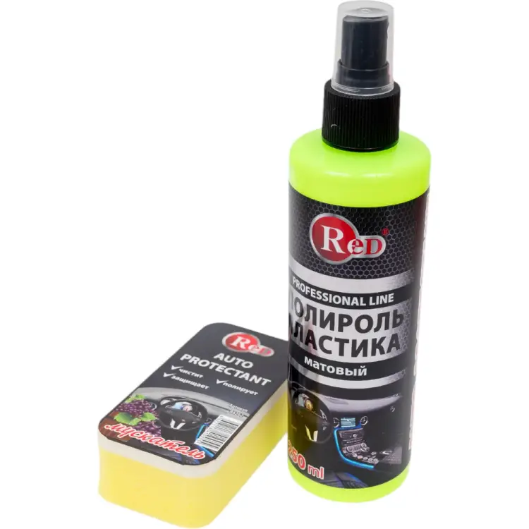Матовый полироль пластика RED R4262
