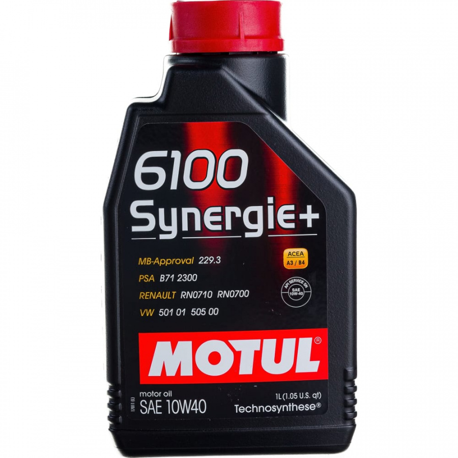 Моторное масло MOTUL 6100 Synergie+ 10W40