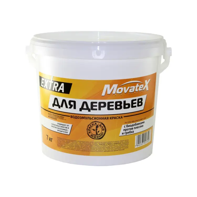 Водоэмульсионная краска для деревьев Movatex EXTRA Т10239