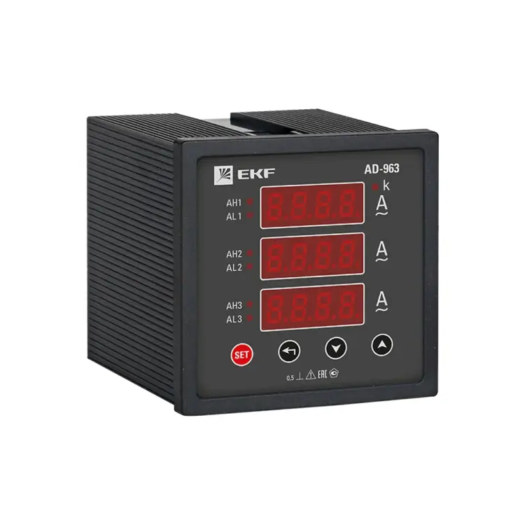 Трехфазный цифровой амперметр EKF AD-963  PROxima ad-963