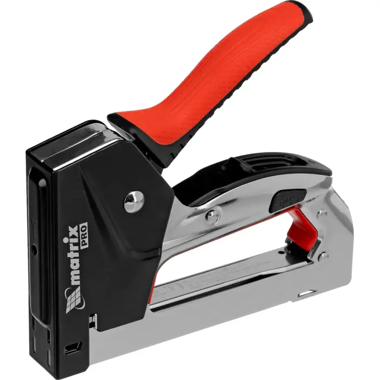 Стальной мебельный степлер MATRIX PRO 40917 Стальной мебельный степлер MATRIX PRO 40917