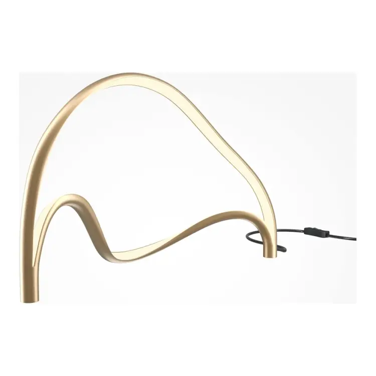 Настольный светильник MAYTONI Plons Алюминий Латунь MOD283TL-L12BS3K Настольный светильник MAYTONI Plons Алюминий Латунь MOD283TL-L12BS3K