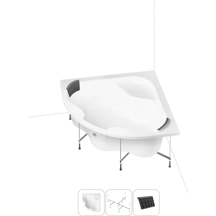 Акриловая ванна Lavinia Boho Aveo S1-3704015P