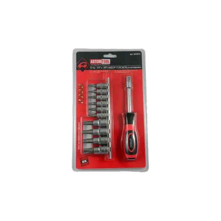 Набор вставок-бит ABTOMTOOL PROFFI 5433012 Набор вставок-бит ABTOMTOOL PROFFI 5433012