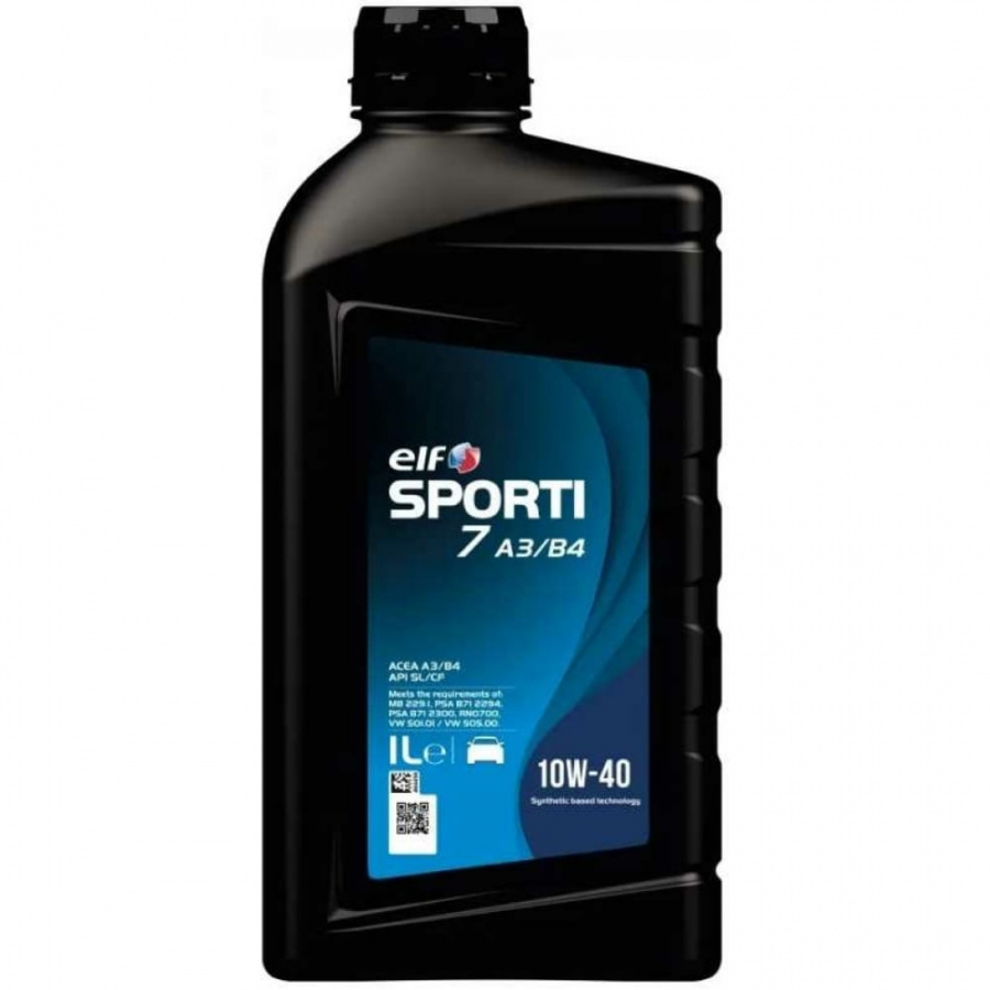 Масло для 4-х тактных двигателей ELF SPORTI 7 A3/B4 10W40