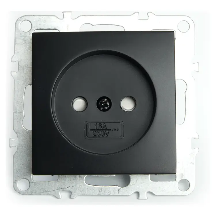 Одноместная розетка STEKKER Эрна 49153