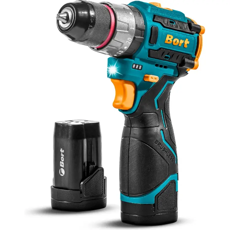 Аккумуляторная ударная дрель шуруповерт BORT BAB-16U 93414882 Аккумуляторная ударная дрель шуруповерт BORT BAB-16U 93414882