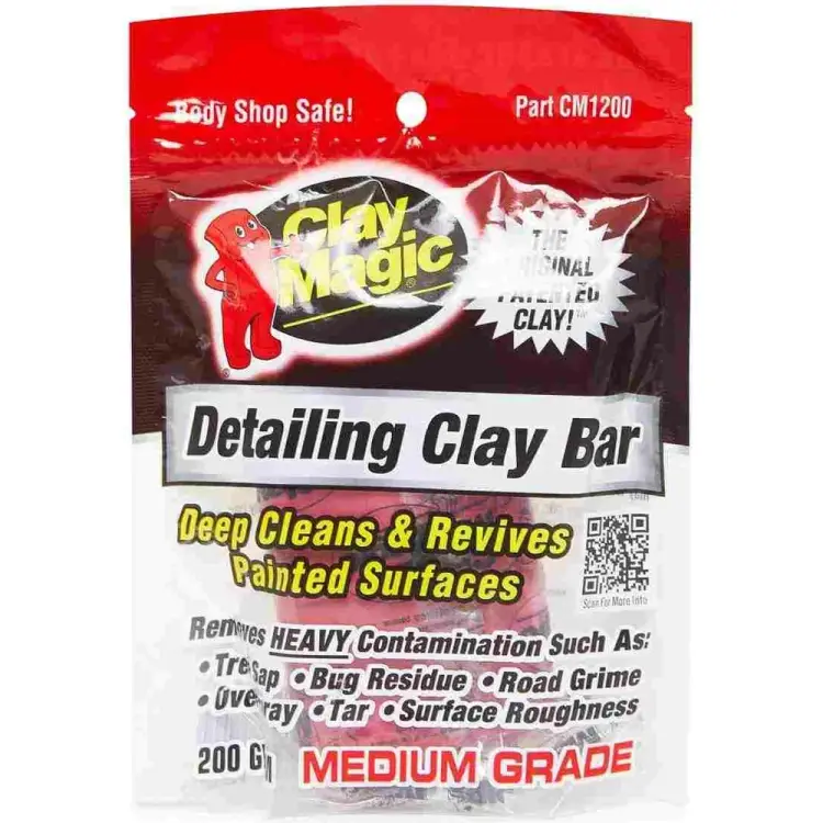 Глина для очистки кузова AutoMagic Clay Magic Red CM1200