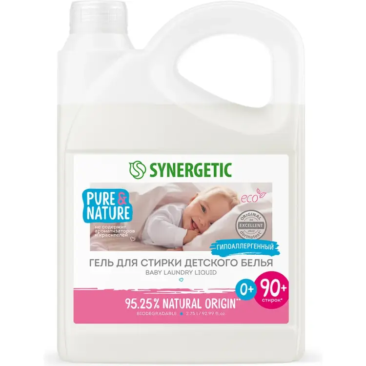 Гель для стирки детского белья SYNERGETIC 4623722441812 109271