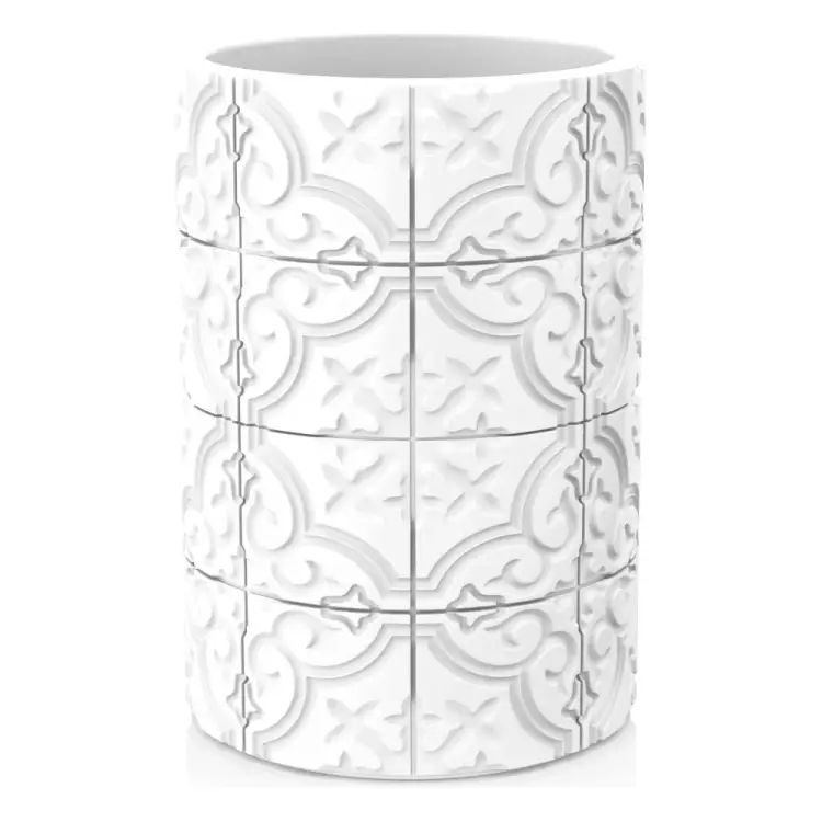 Настольный стакан для зубных щеток FORA patchwork FOR-PCH044