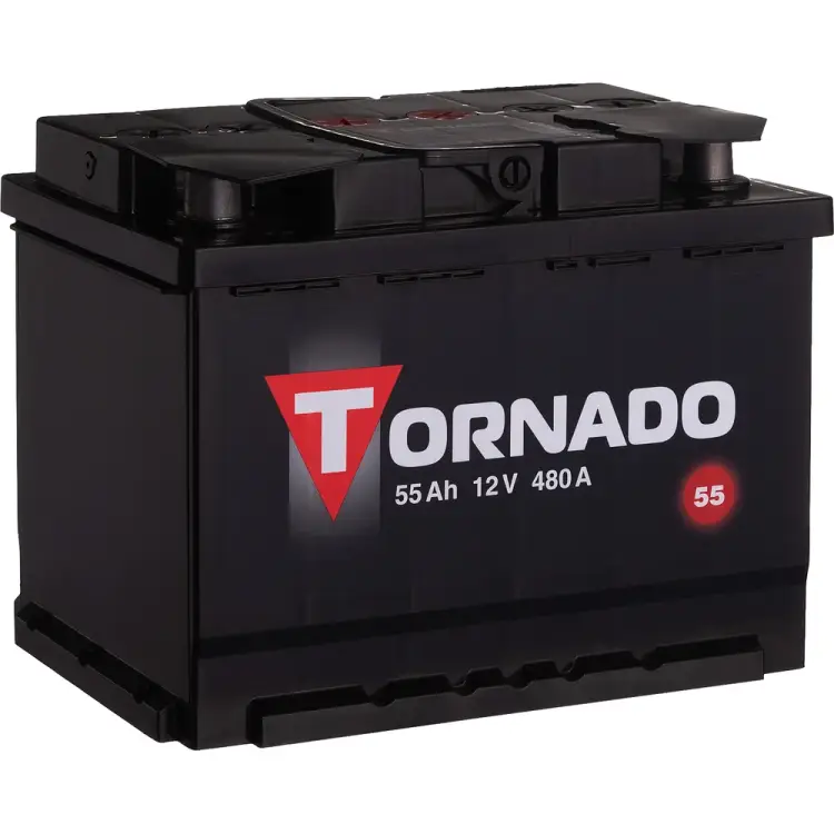 Аккумулятор Tornado 6ст 55 NR 480 А CCA 555108080