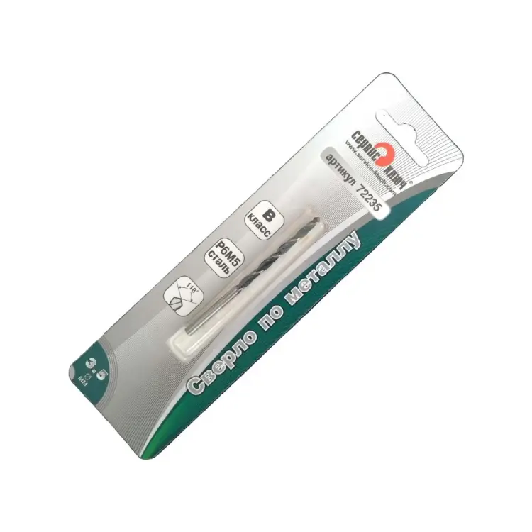 Сверло по металлу Сервис Ключ 72235