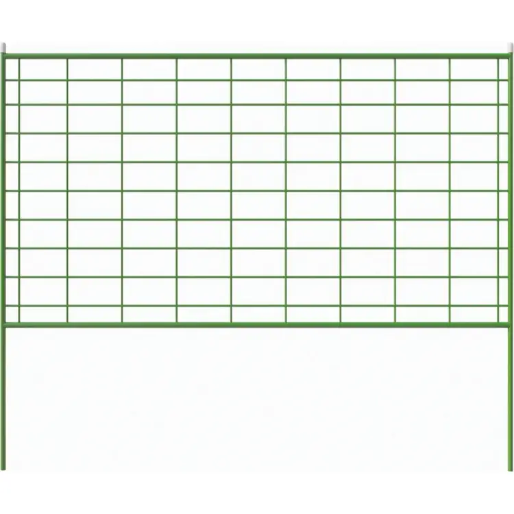 Металический забор декорированный Комплект-Агро Решетка ( Д- 4,82 м, В- 0,7 м ) (5 секций) KA7422