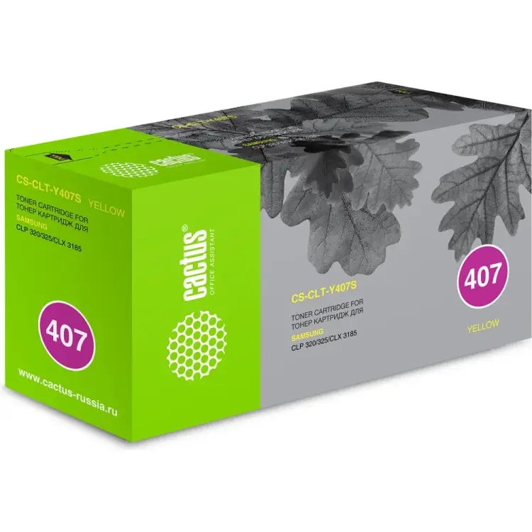 Лазерный картридж для samsung clp320/320n/325/clx318 Cactus clt-y407s 727300