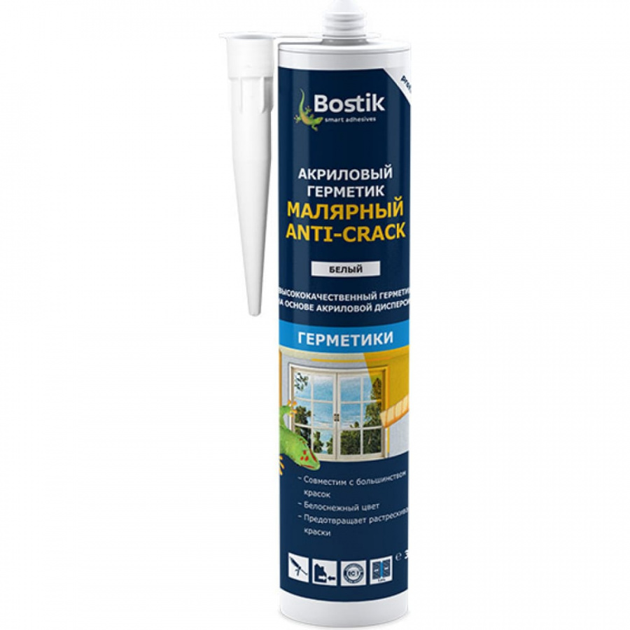 Акриловый малярный герметик Bostik Anti-Crack