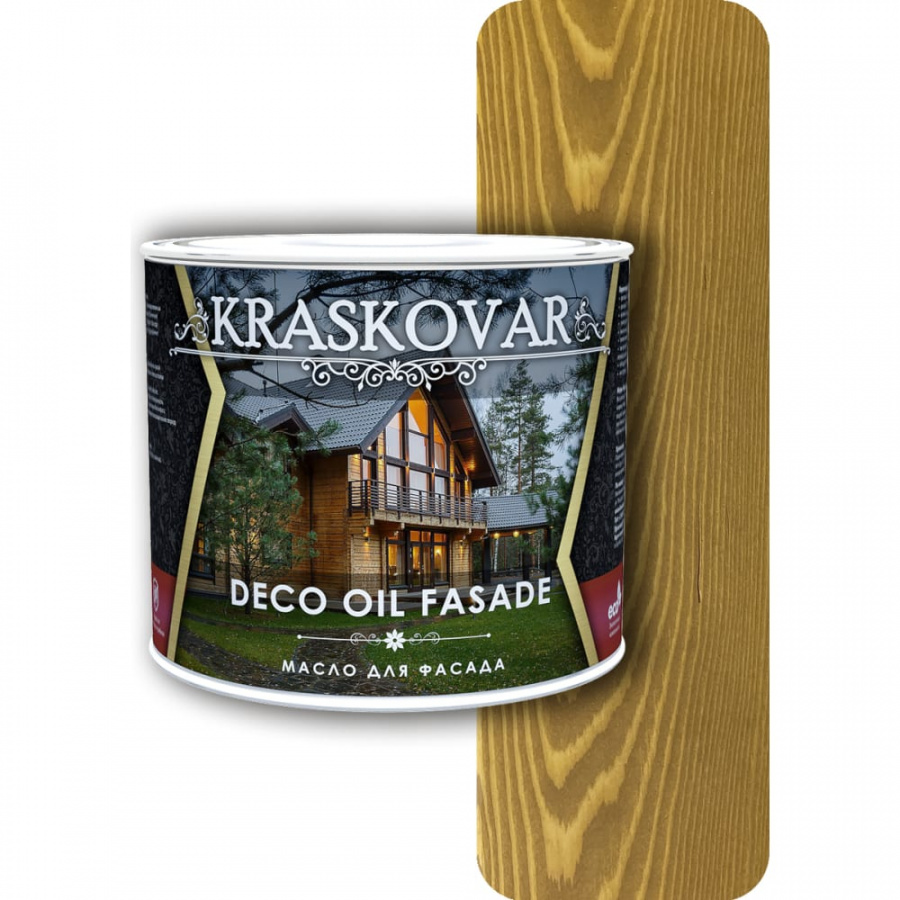 Масло для фасада Kraskovar Deco Oil Fasade