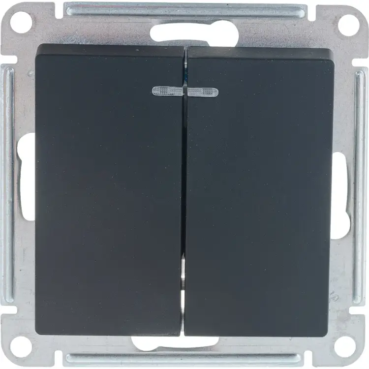 Двухклавишный выключатель Systeme Electric ATLASDESIGN ATN001053