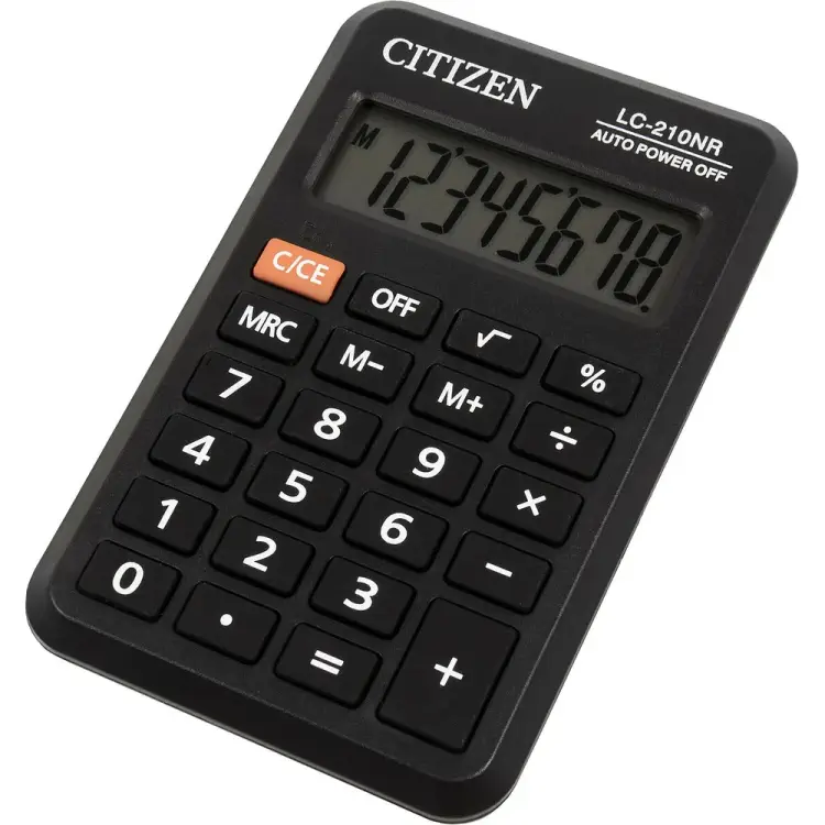 Карманный калькулятор Citizen LC-210NR Карманный калькулятор Citizen LC-210NR