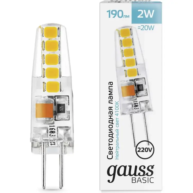 Лампа Gauss basic 1169722
