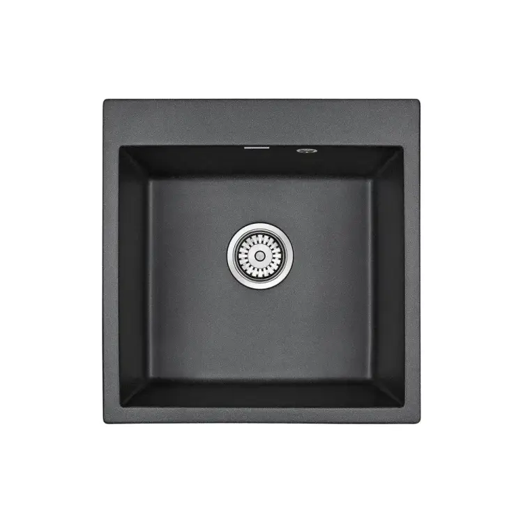 Кварцевая мойка Paulmark PRAKTISCH PM105152-BL