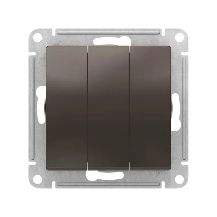 Трехклавишный выключатель Systeme Electric ATLAS DESIGN ATN000631 1240363